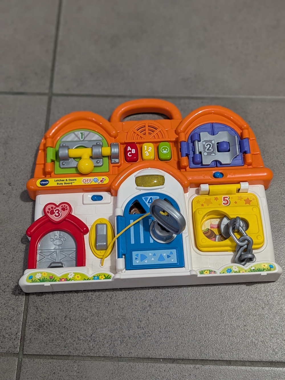 VTech Latches and Doors Busy Board
